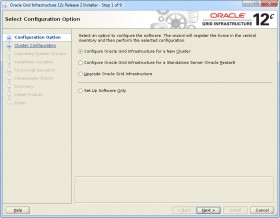 Oracle GI 12c R2 Installer - Step 1