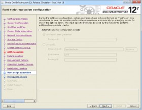 Oracle GI 12c R2 Installer - Step 14