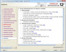 Oracle GI 12c R2 Installer - Step 16