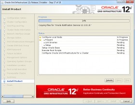 Oracle GI 12c R2 Installer - Step 17