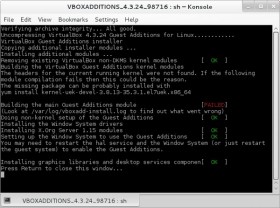VirtualBox Guest Additions on Oracle Linux 7